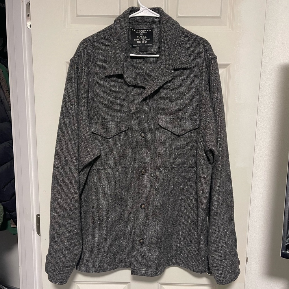 Filson X Mangee Donegal Tweed Jac-Shirt